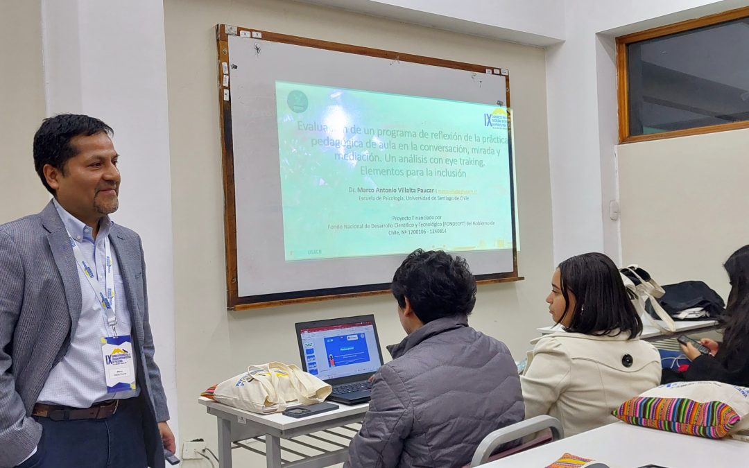 Profesor Dr. Marco Antonio Villalta expone en Congreso de la Sociedad Interamericana de Psicología