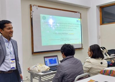 Profesor Dr. Marco Antonio Villalta expone en Congreso de la Sociedad Interamericana de Psicología