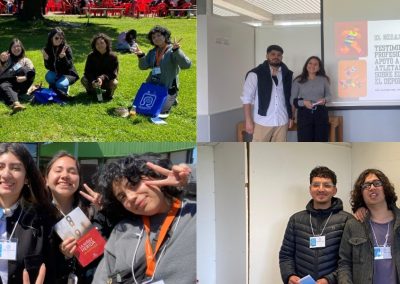 Alumnos de la Escuela de Psicología Participan en el XVIII Congreso Chileno de Psicología